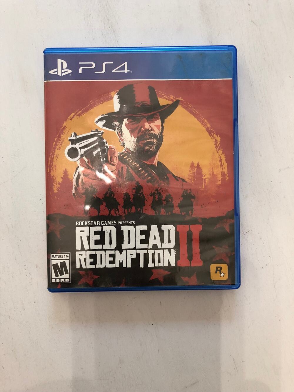 Red Dead Redemption II Sony PlayStation 4 PS4 with Map Tested and Works